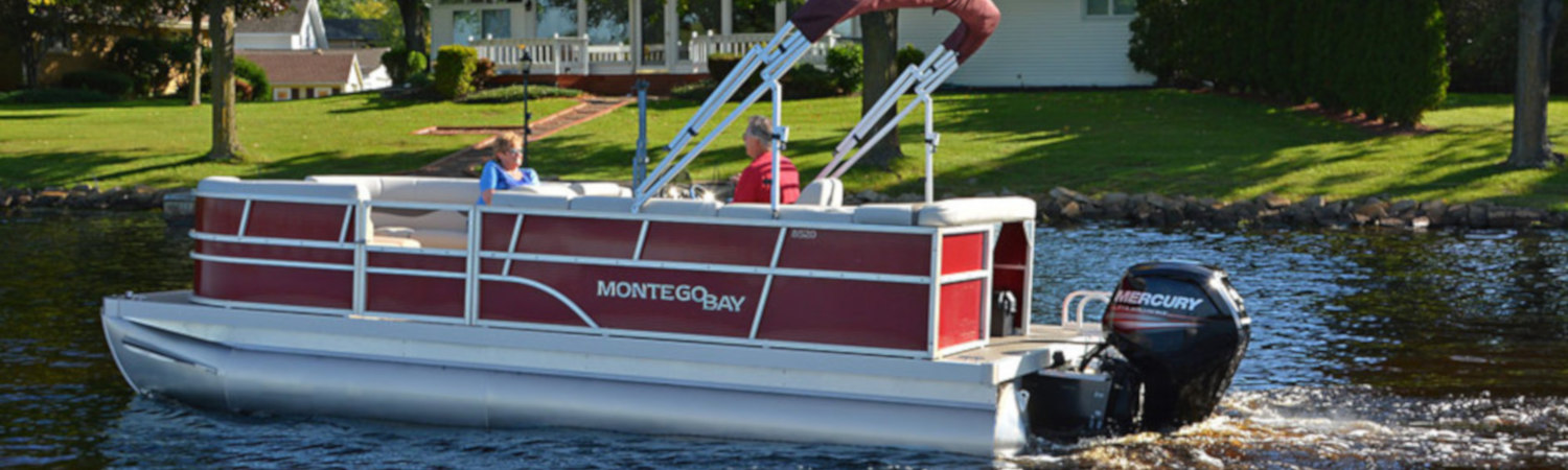 2020 Montego Bay Pontoons 8516 DLX for sale in Boat World, East Bethel, Minnesota